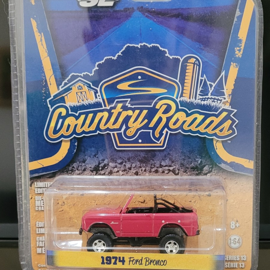 Greenlight Country Roads 1974 Ford Bronco