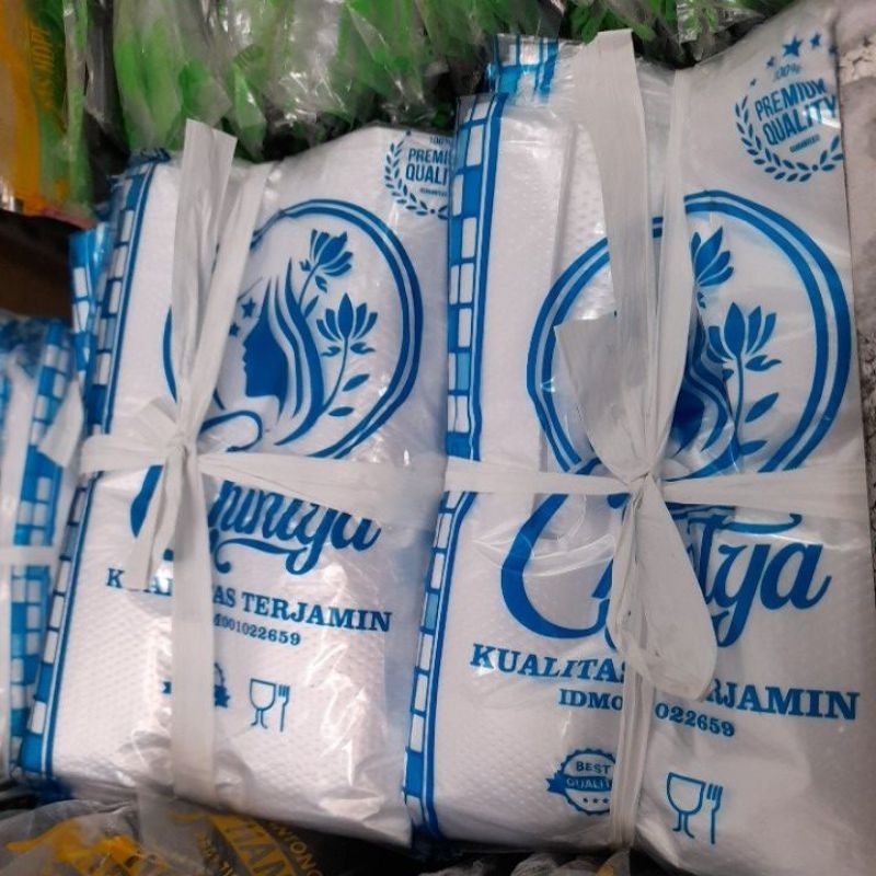 KANTONG KRESEK CUP OZ BENING TRANSPARAN UKURAN 10X30 MURAHH