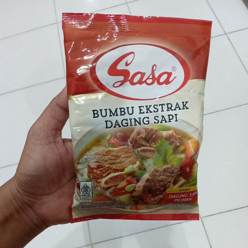 

Mahbubah - Sasa 250 g Bumbu Ekstrak Daging Sapi