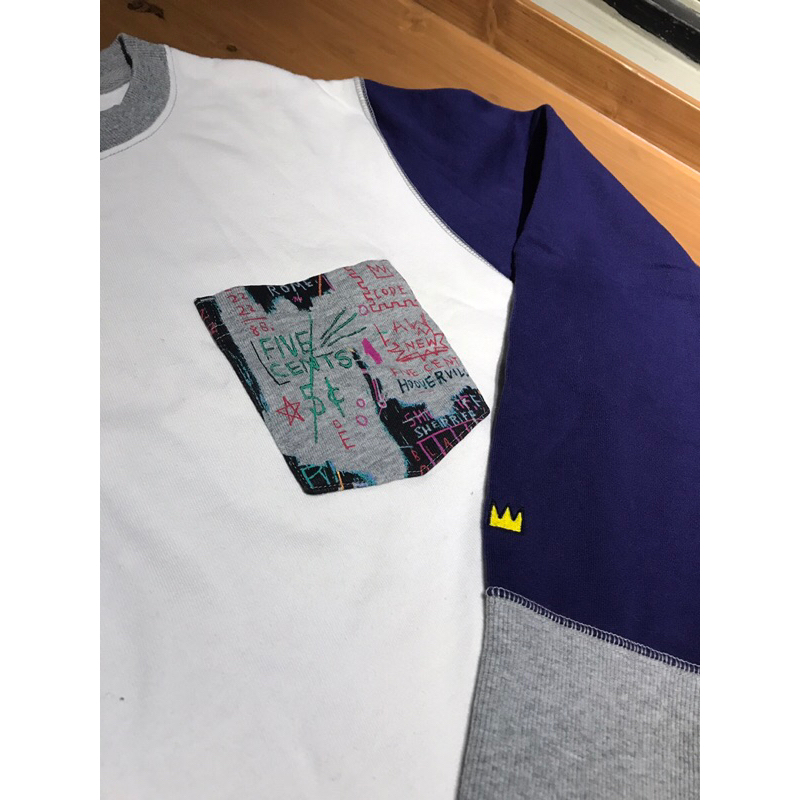 Jean michel basquiat jmb crewneck jacket