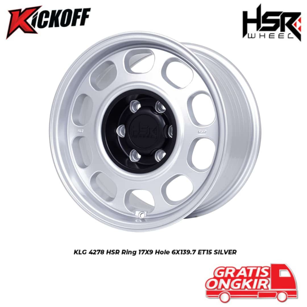 VELG KLG HSR RING 17 BUAT MOBIL HILUX DC TRAILBLAZER COLORADO PAJERO MUX DLL