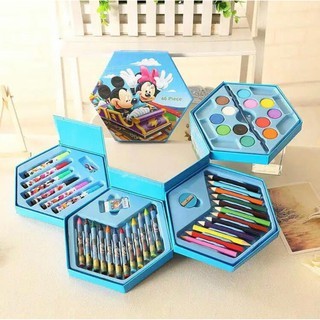

Pensil Warna Anak Segi Enam/ KRAYON SET 46PCS/ COLOURING SET 46 PCS/ SEGI ENAM/ MICKEY MOUSE HASA