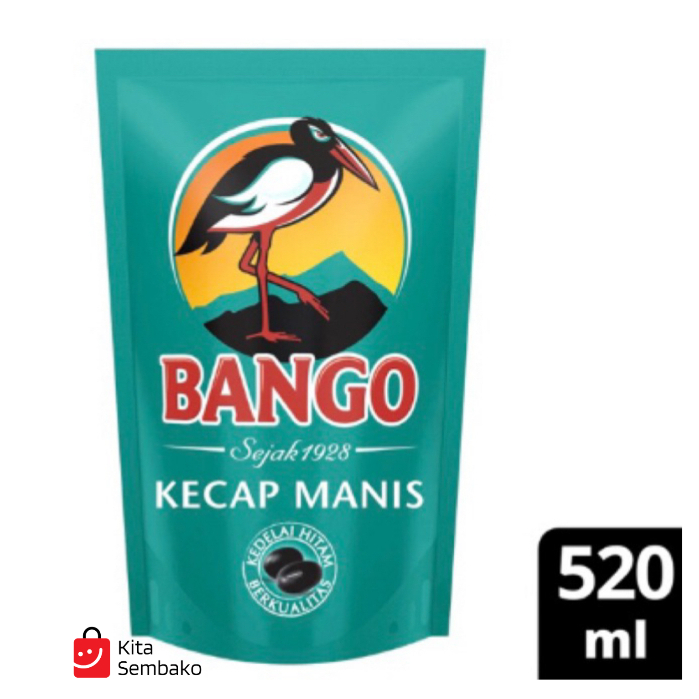 

Bango Kecap Manis Pouch 520ml