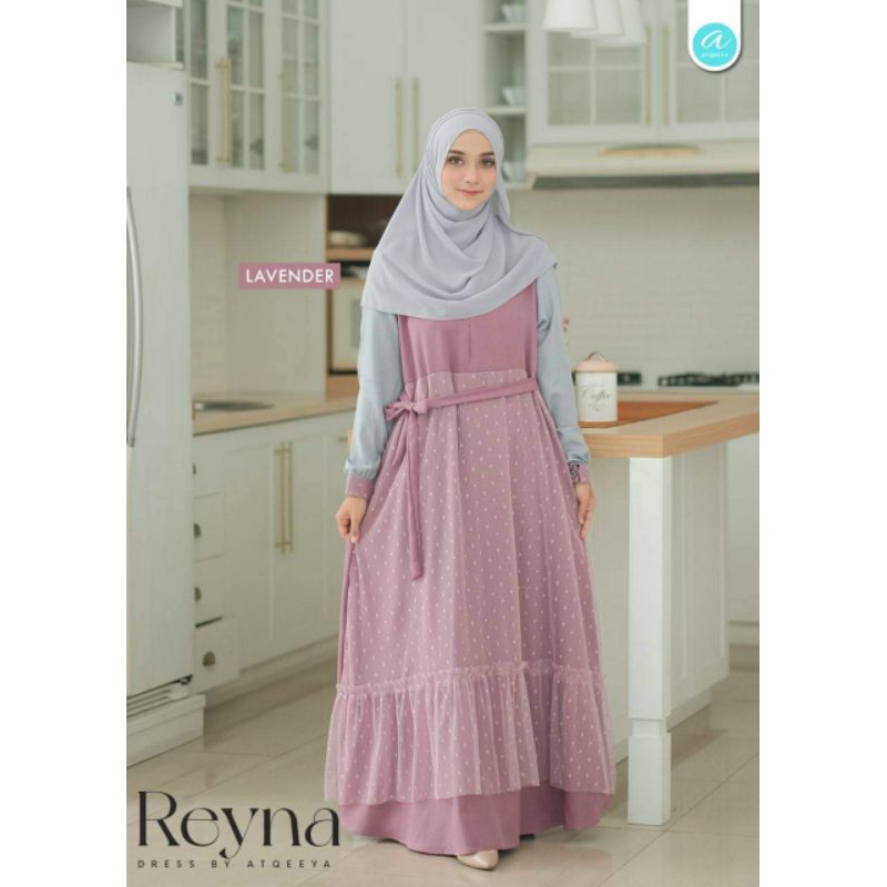 Atqeeya Dress Gamis Wanita Dewasa Reyna Series