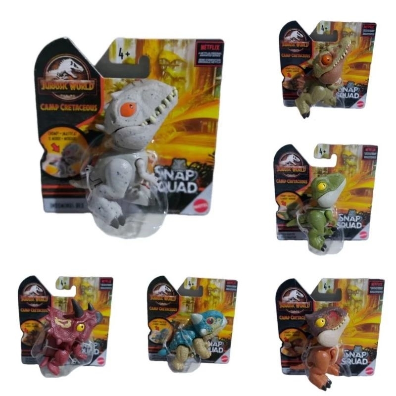 Jurassic world snap squad (Mattel)