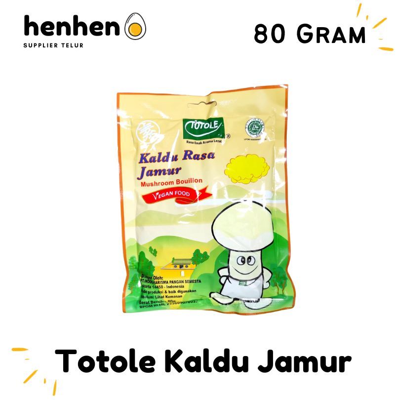 

Totole Kaldu Jamur HALAL 80 gram