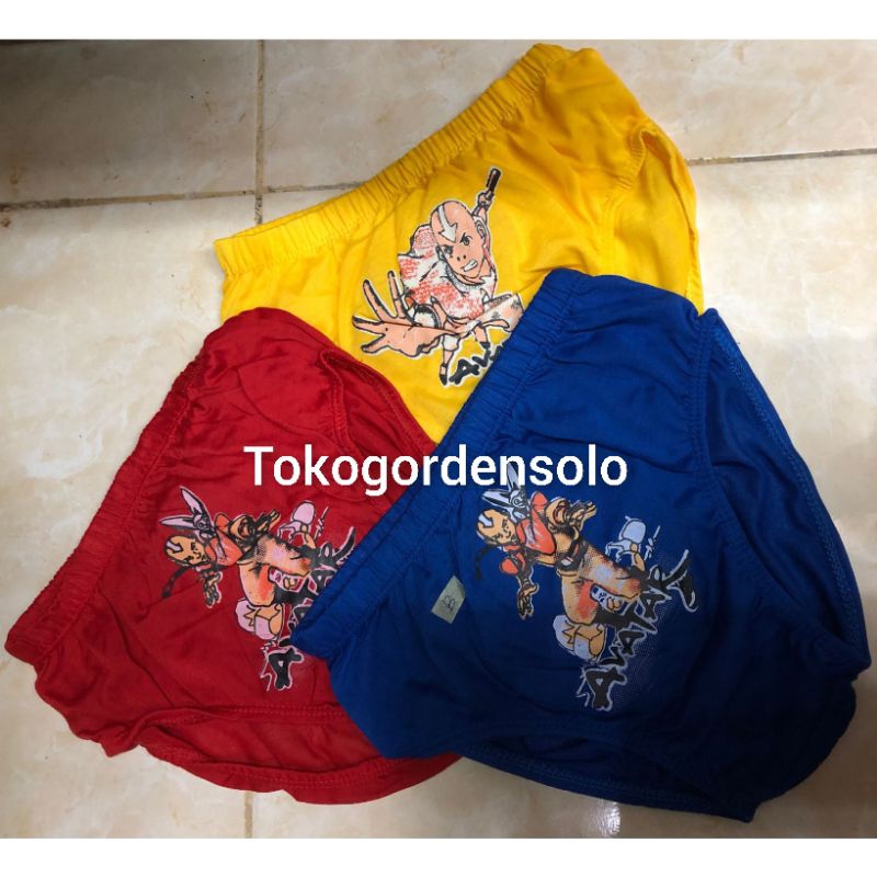 Celana Dalam Anak Laki laki ( isi 3 pcs ) cd, kolor, sempak, cowo Motif Karakter