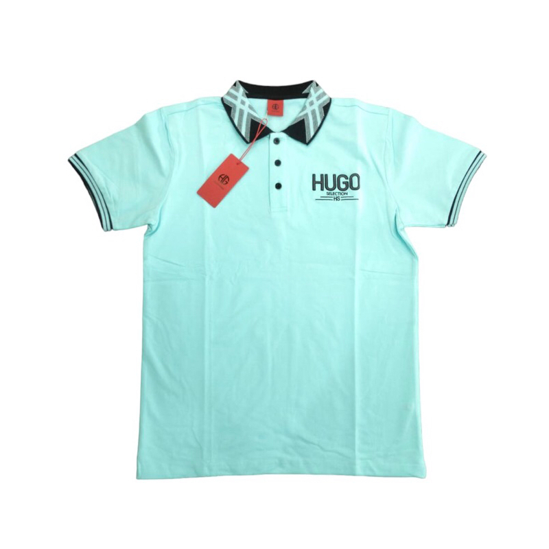 Kaos kra HUGO SELECTION pria tebal