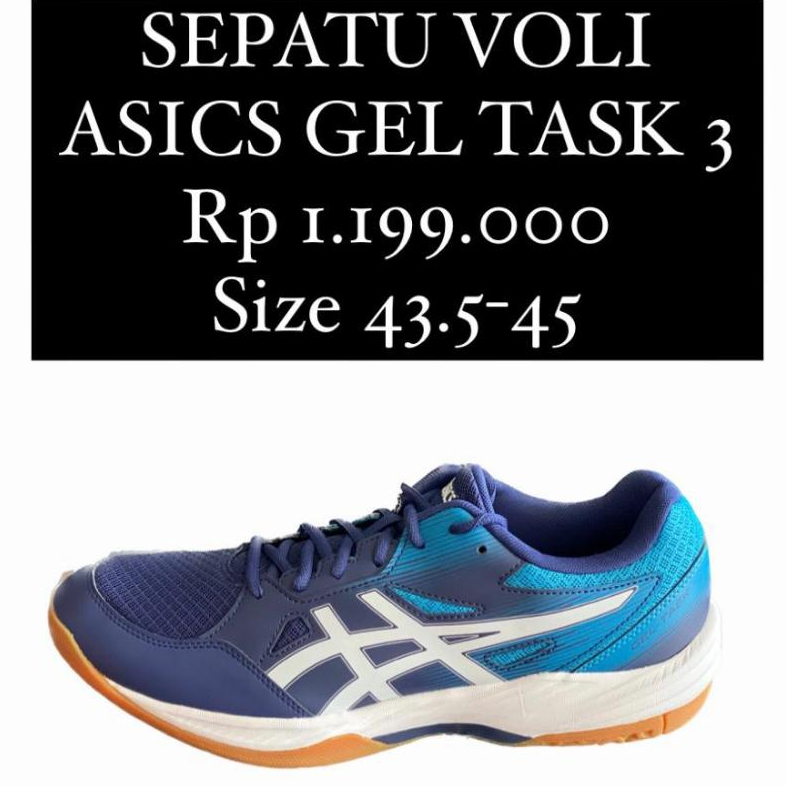 SEPATU ASICS GEL TASK 3 BLUE