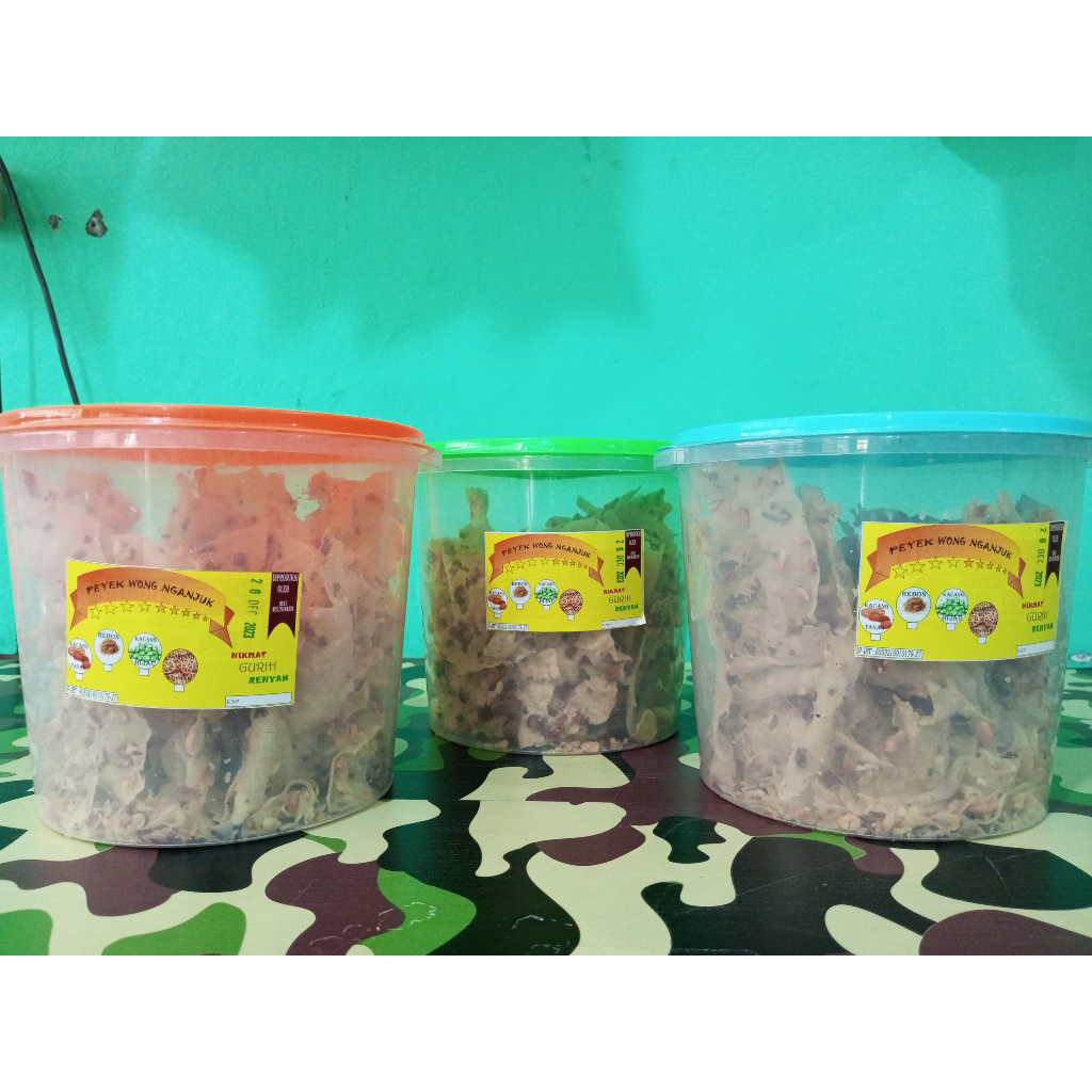 

PEYEK KACANG TOPLES