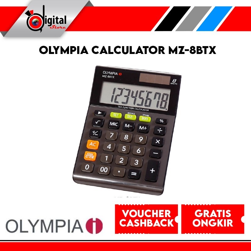 

OLYMPIA CALCULATOR MZ-8BTX - Kalkulator