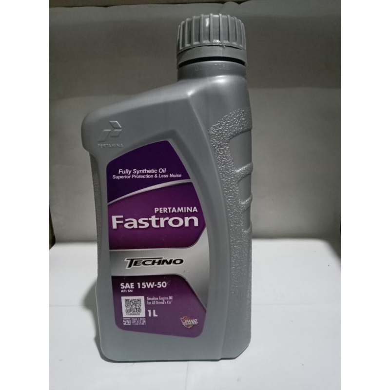 Oli Pertamina Fastron Techno 1L (Ungu)