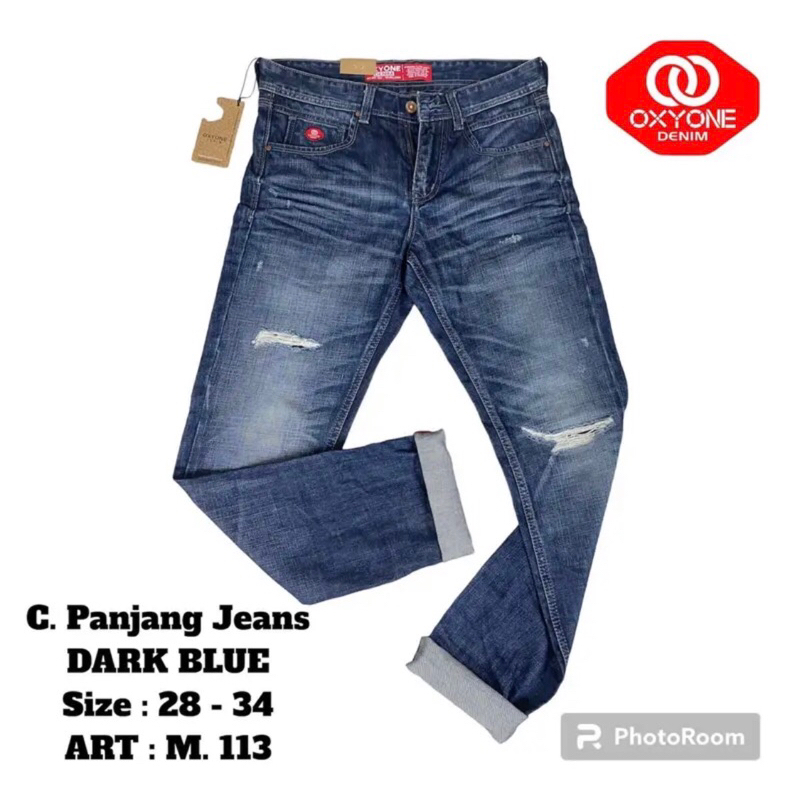 Celana jeans OXYONE pria