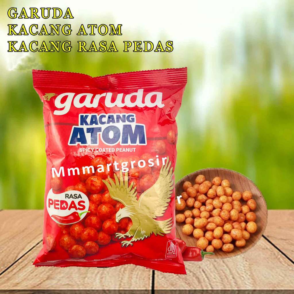 

Garuda / Kacang Atom / Kacang Rasa Pedas / 220gr