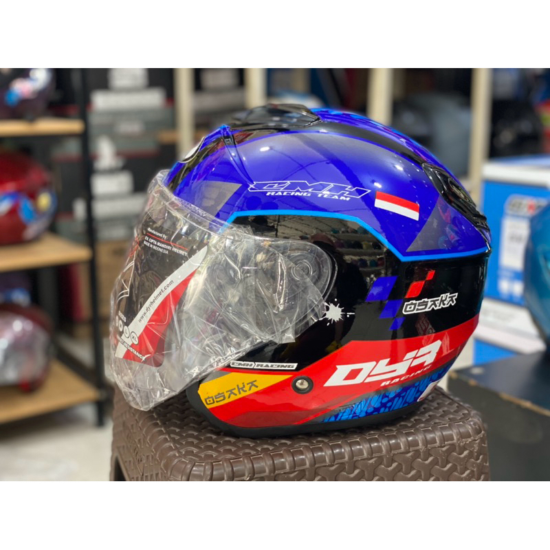 Helm DYR Osaka Spesial Motif Mandalika
