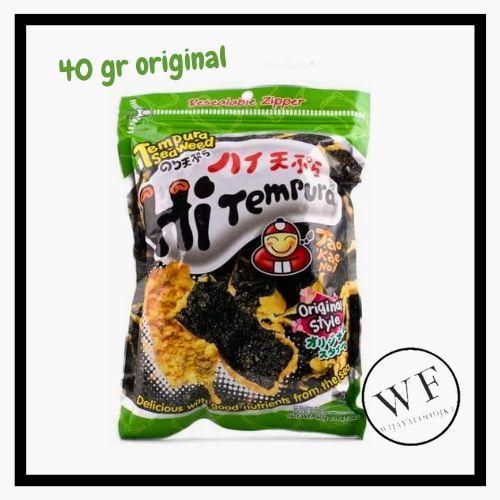 

Tao Kae Noi Tempura Seaweed Original / Snack Roasted seaweed 40grm
