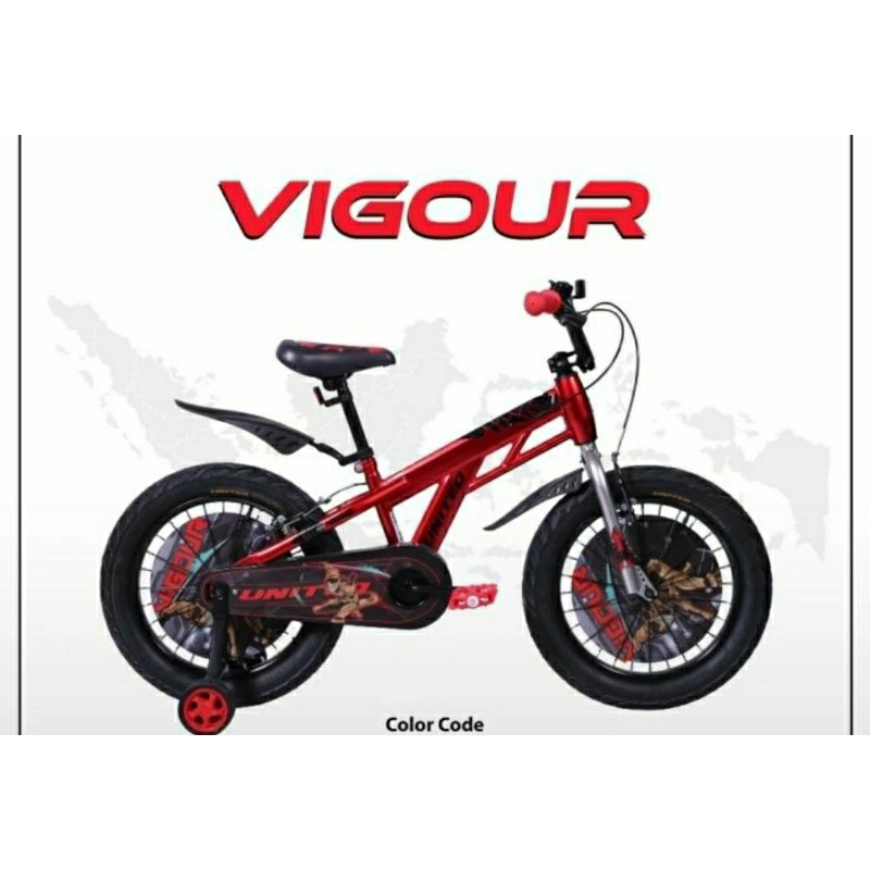 Sepeda anak laki BMX UNITED VIGOUR
