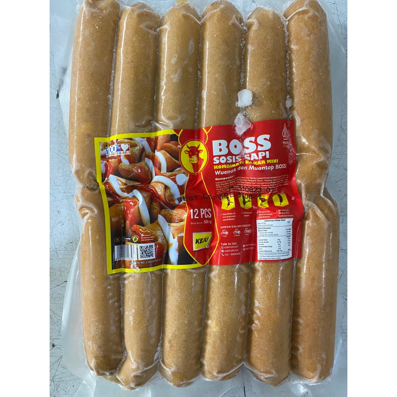 

Boss sosis sapi keju 500gr