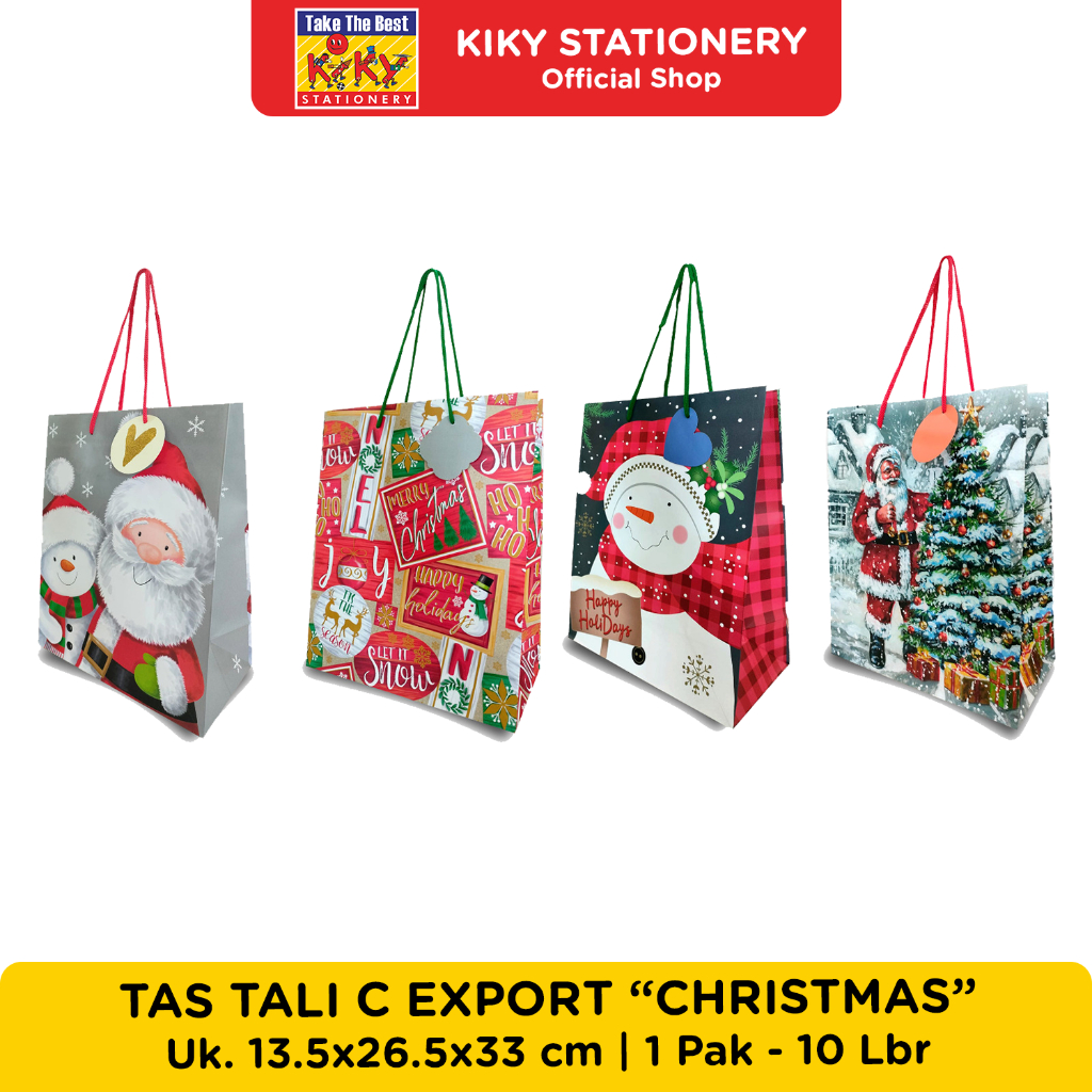 

Tas Tali C Ekspor (Uk. 33 x 26.5 x 13.5 cm) - 1 Pack = 10 Pcs