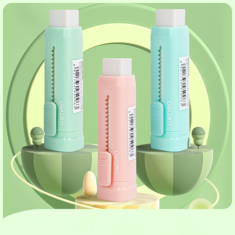 

Deli Sliding Eraser Mechanical / Penghapus Mekanik Ujian Panjang