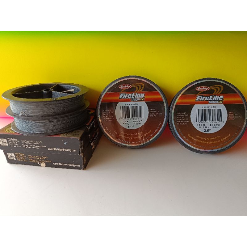 SENAR BERKLEY STAINLESS LINE TRACER FIRELINE(150M)