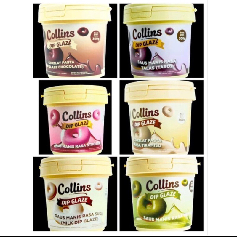 

Collins Dip glaze 300g