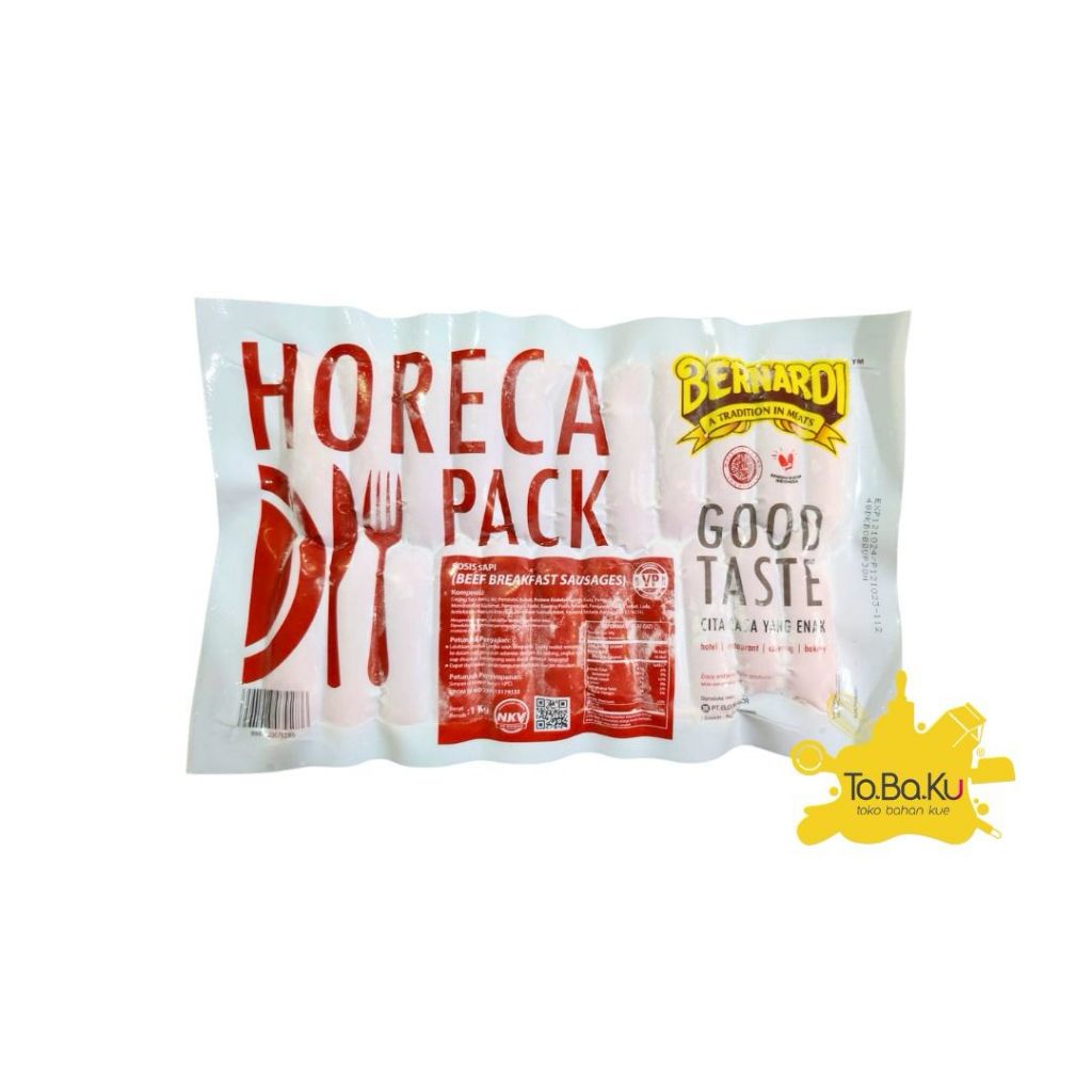 

Bernardi Horeca Beef Sausages