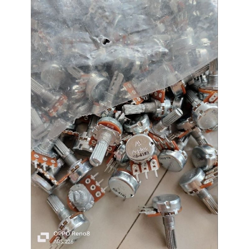 POTENSIO 10K KLIK AS PANJANG A PLUS