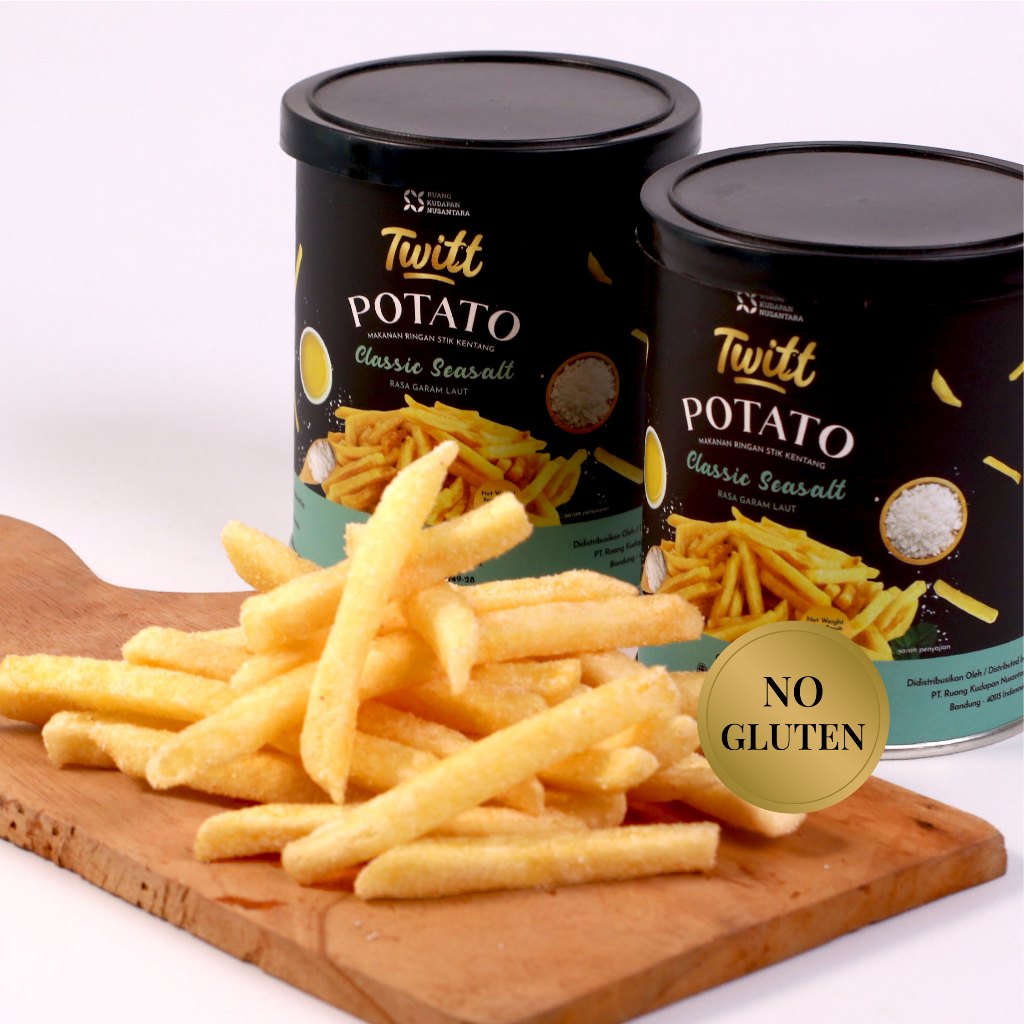 

Twitt Potato Classic Seasalt 40gr Stick Kentang