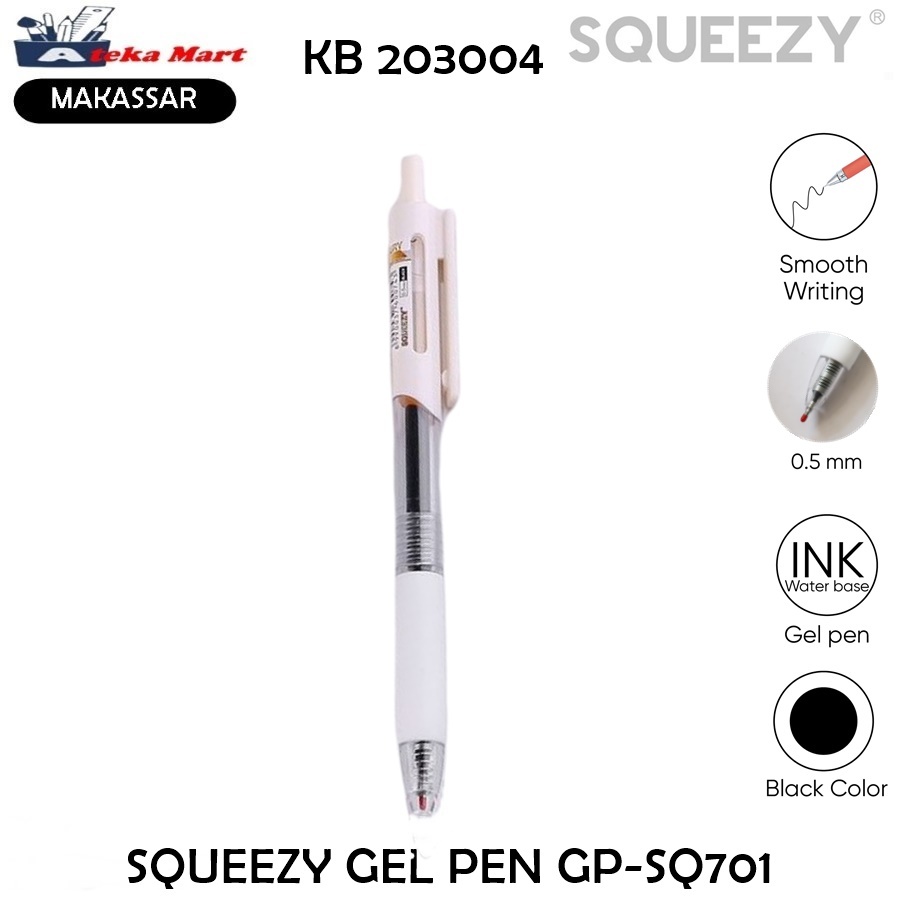 

[PCS] SQUEEZY GEL PEN GP-SQ701 PEN CETEK MURAH