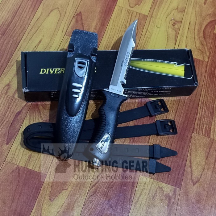 Diving knife -Pisau selam-Pisau diving stainless steel 420 import