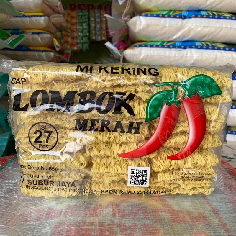 

Mie Kering Cap Lombok Merah