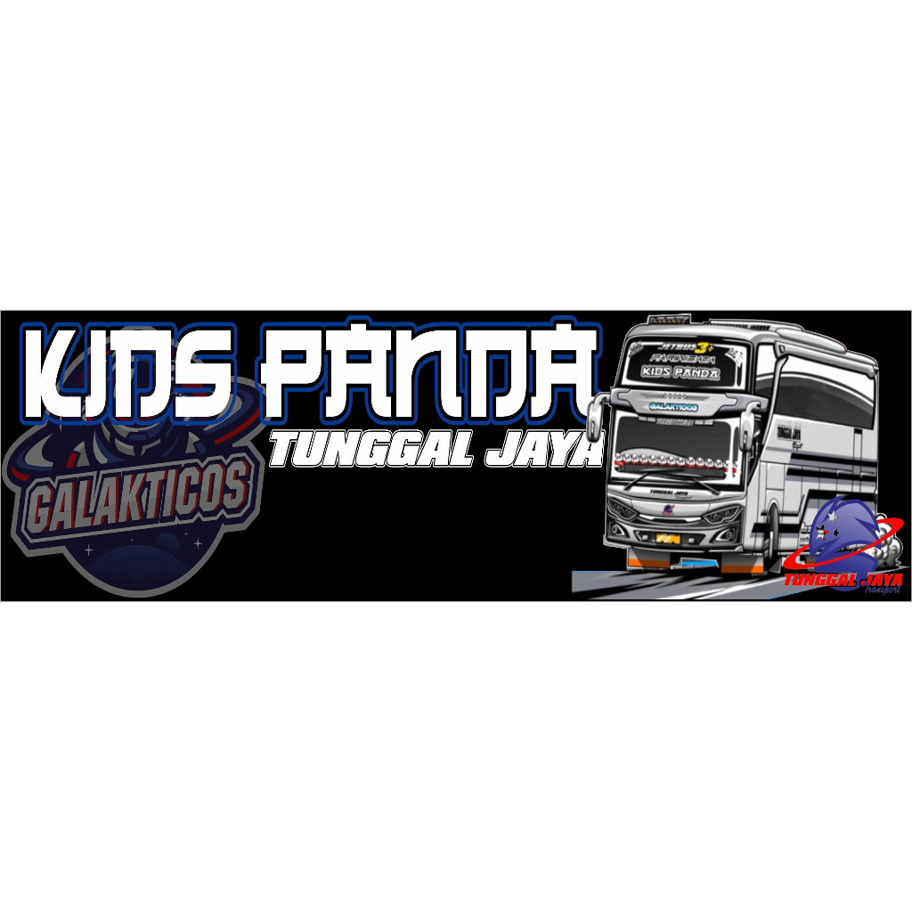 

10 STIKER BUSMANIA MODEL PANJANG