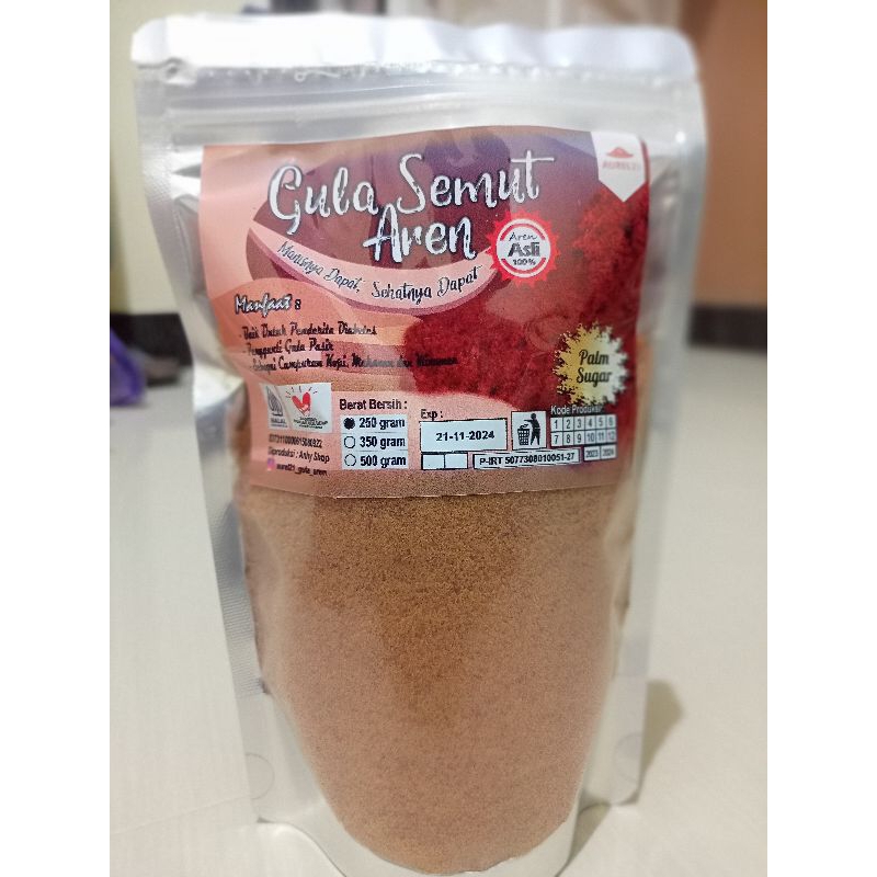 

AUREL21 GULA AREN BUBUK - PALM SUGAR POWDER 250 GRAM ASLI MURAH