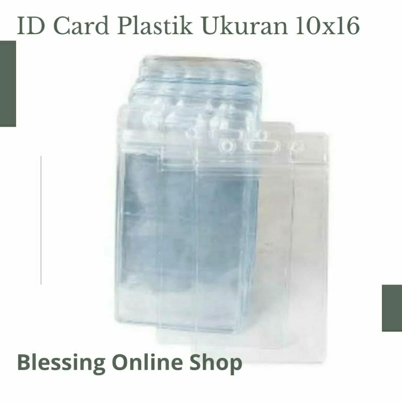 

ID Card Plastik Ukuran 10x16