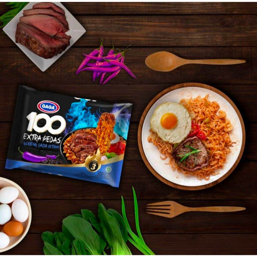 

GAGA 100 GORENG LADA HITAM