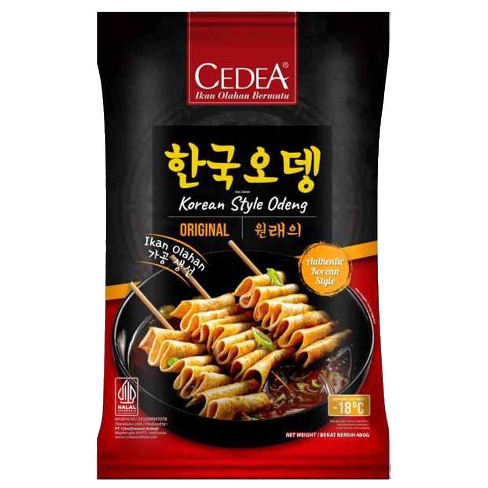 

CEDEA Korean Odeng Eomuk | Korean Fish Cake 480 Gram - ORIGINAL