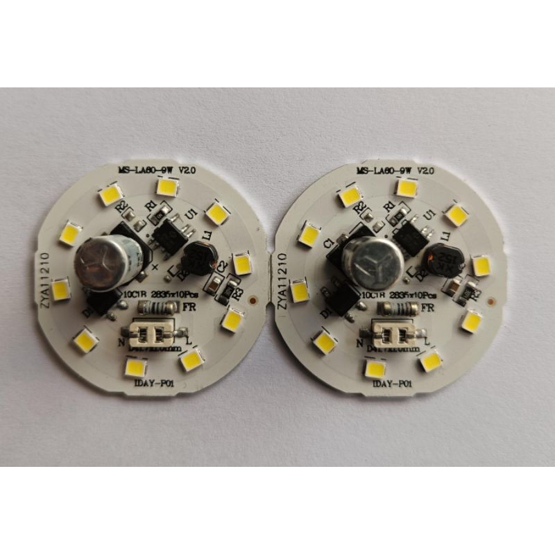 PCB LED 9w Tanpa Driver - Mata LED AC Langsung 220V