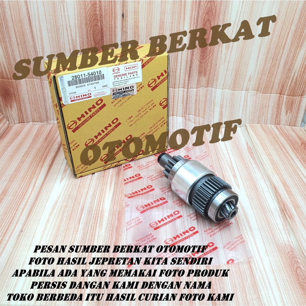 BENDIX STARTER BENDIK STATER GIGI BENDIX HINO DUTRO HT130