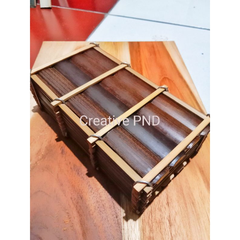 kandang jangkrik aduan / kandang jangkrik bambu hitam