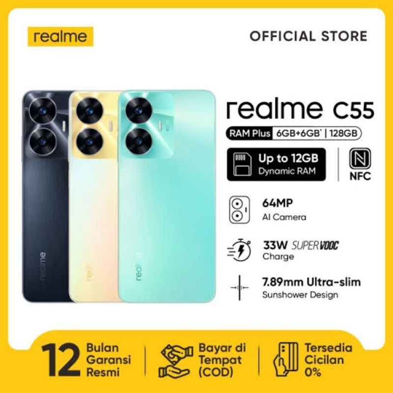 Realme c55 ram 6/128