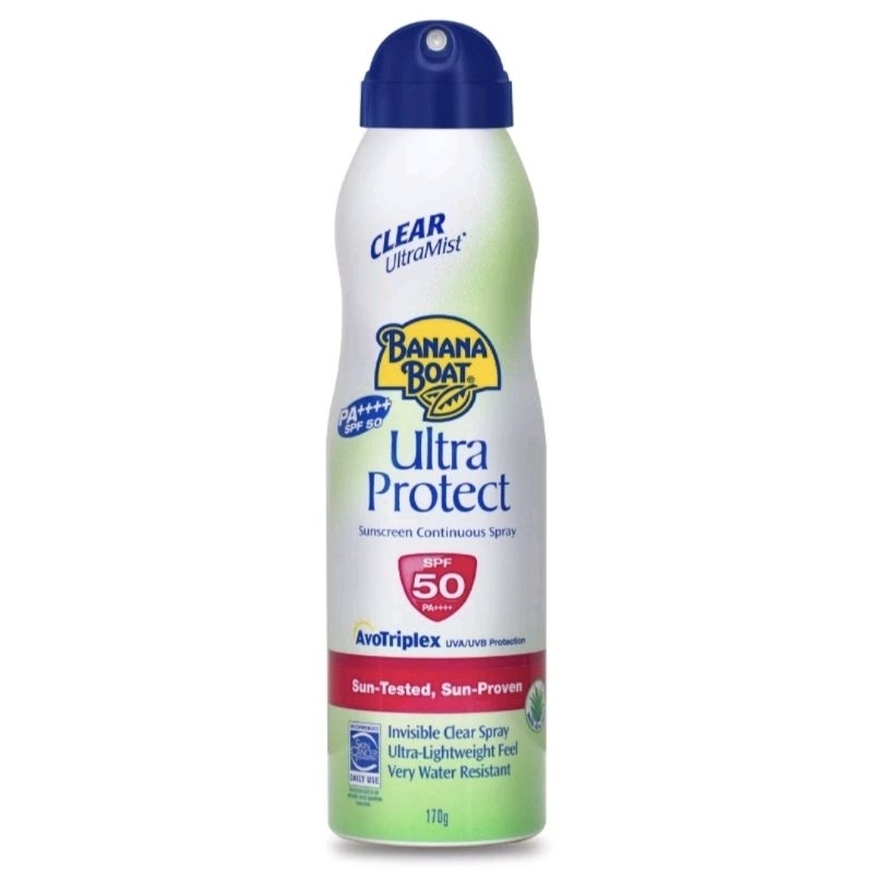 Banana Boat Ultra Protect Sunscreen Spray 50 SPF 170Gram