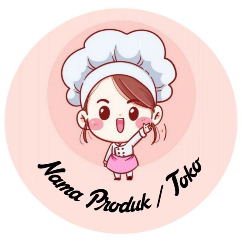 

(Minimal order 100 buah) STIKER PRODUK KEMASAN KUE / CAKE / ROTI / BAKERY / PASTRY