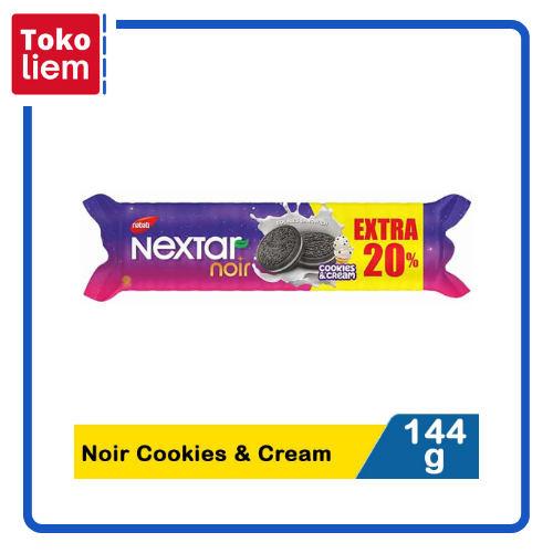 

Nextar Noir Cookies & Cream 161.5G