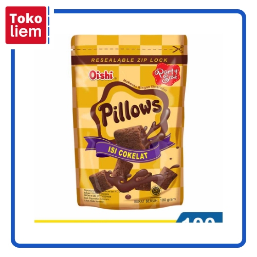 

Oishi Snack Pillows Chocolate 100G