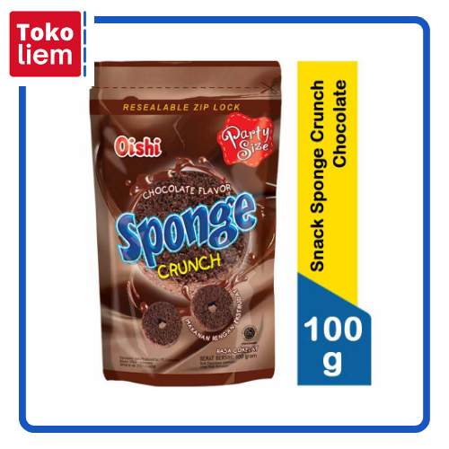 

Oishi Snack Sponge Crunch Chocolate 100G