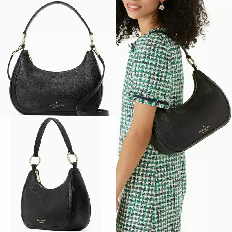 TAS KS LEILA SHOULDER BAG PEBBLED LEATHER ORIGINAL