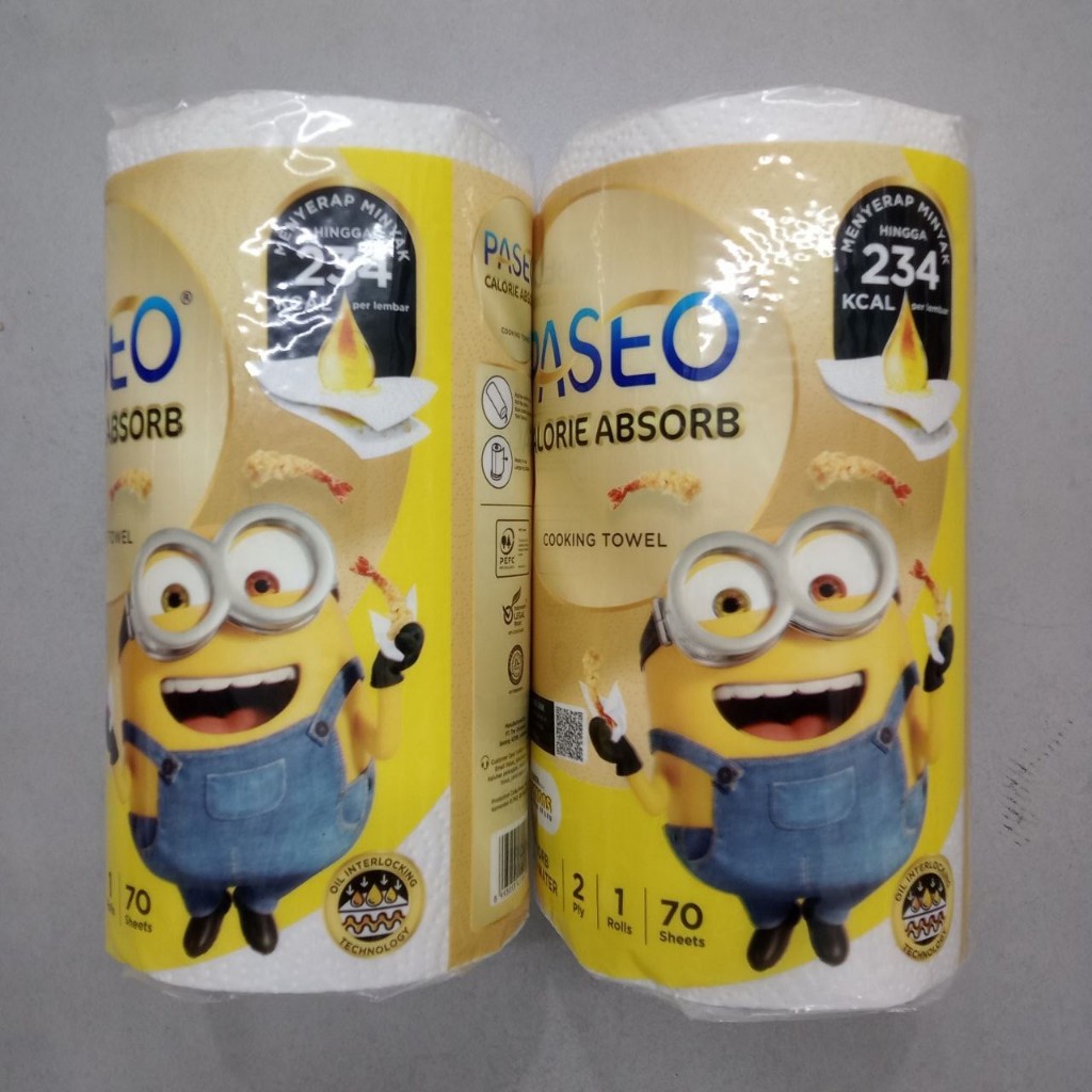 Paseo Calorie Absorb Kitchen Towel Tisu dapur paseo 1Roll Tisu Paseo Tisu Roll Tisu Gulung Paseo Tis