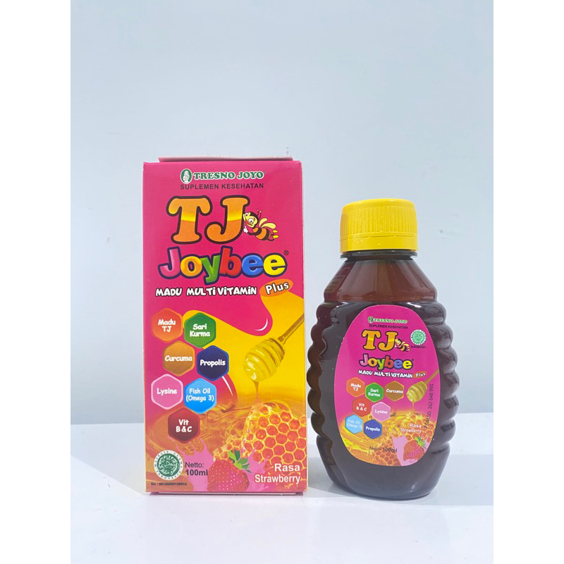 

MADU TJ JOYBEE RASA STRAWBERRY 100ML MULTIVITAMIN NAIKAN NAFSU MAKAN