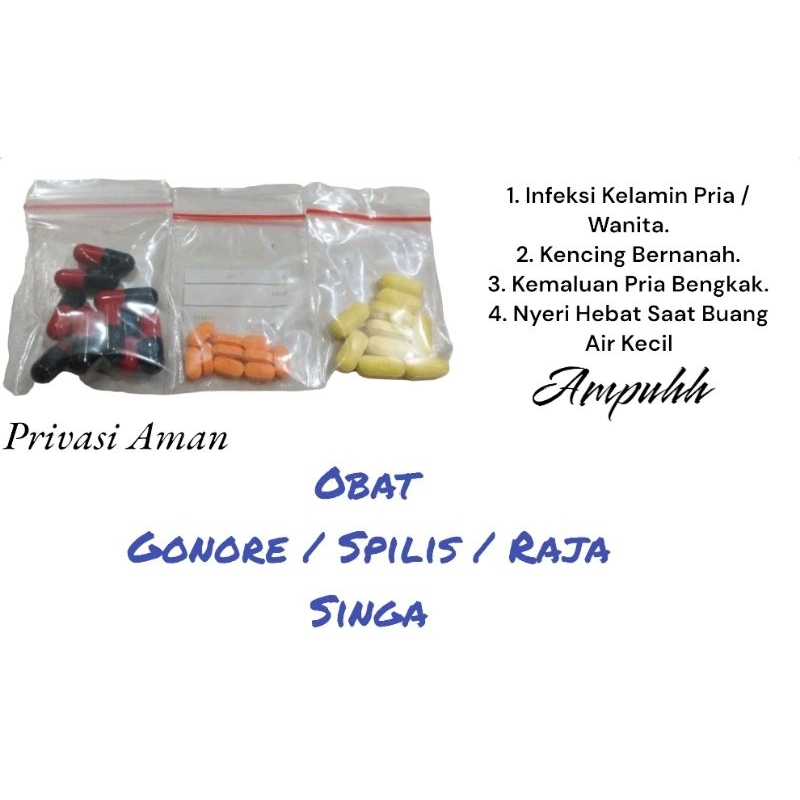 Obat Gonore / Spilis / Raja Singa
